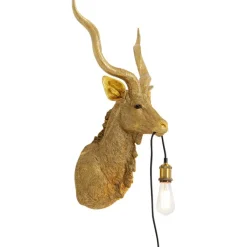 Applique Animal Goat doré 45x74cm><noscript><img width=