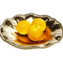 Assiette Bell doré Ø36cm><noscript><img width=