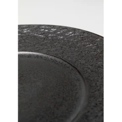 Assiette Cosmos noir Ø27cm><noscript><img width=