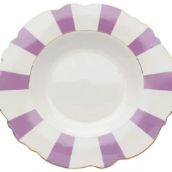 Assiette creuse Harlequin violet Ø23cm>KARE Design Best