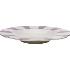 Assiette creuse Harlequin violet Ø23cm><noscript><img width=