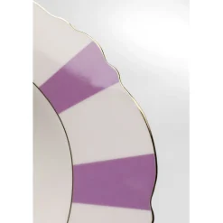 Assiette creuse Harlequin violet Ø23cm><noscript><img width=
