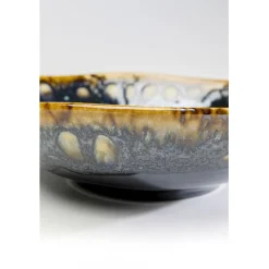 Assiette creuse Lio bleu nuit Ø20cm><noscript><img width=