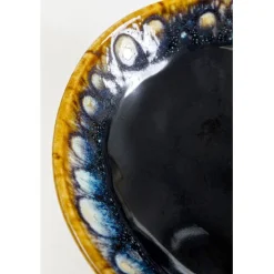 Assiette creuse Lio bleu nuit Ø20cm><noscript><img width=