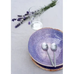 Assiette creuse Shirley violet Ø21cm><noscript><img width=