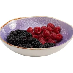 Assiette creuse Shirley violet Ø21cm><noscript><img width=