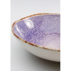 Assiette creuse Shirley violet Ø21cm><noscript><img width=