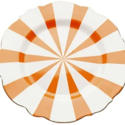 Assiette Harlequin orange Ø22cm>KARE Design Online