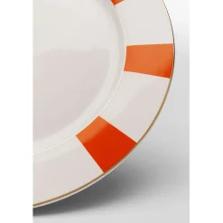Assiette Harlequin orange Ø27cm><noscript><img width=
