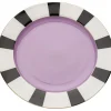 Assiette Harlequin violet Ø31cm>KARE Design Sale