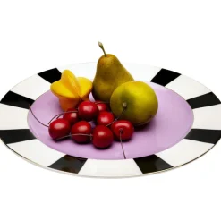 Assiette Harlequin violet Ø31cm><noscript><img width=