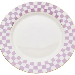 Assiette Harlequin violet Ø21cm>KARE Design Online