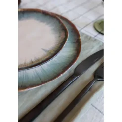 Assiette Laguna bleu Ø26cm><noscript><img width=