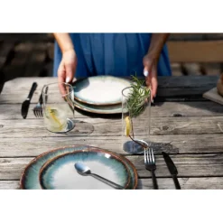 Assiette Laguna bleu Ø26cm><noscript><img width=
