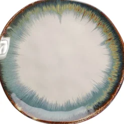 Assiette Laguna bleu Ø20cm>KARE Design