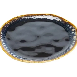 Assiette Lio bleu nuit Ø20cm><noscript><img width=