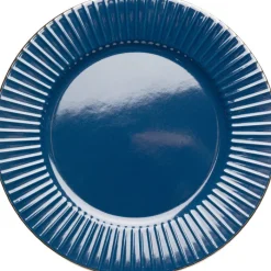 Assiette Muse bleu Ø27cm>KARE Design New