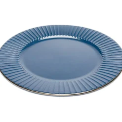Assiette Muse bleu Ø27cm>KARE Design New