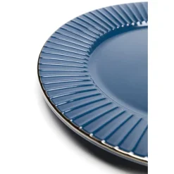 Assiette Muse bleu Ø20cm><noscript><img width=