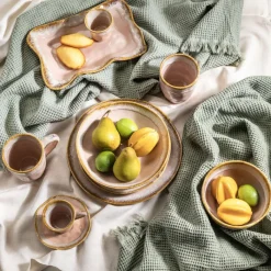 Assiette Nala rose Ø20cm>KARE Design Outlet