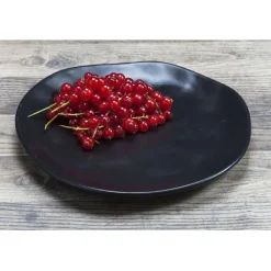 Assiette Organic noire Ø20cm>KARE Design Hot