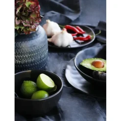 Assiette Organic noire Ø26cm><noscript><img width=