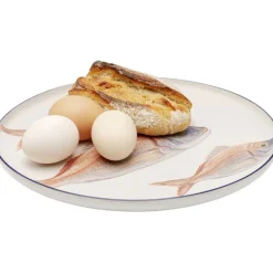 Assiette Poisson bleu Ø27cm assorties><noscript><img width=