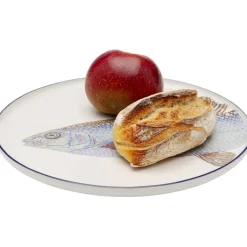 Assiette Poisson bleu Ø27cm assorties><noscript><img width=