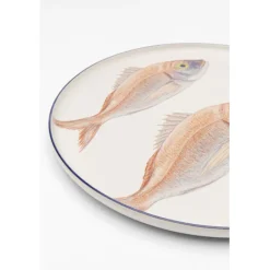 Assiette Poisson bleu Ø27cm assorties><noscript><img width=