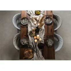 Assiette Savannah marron/gris Ø20>KARE Design Discount