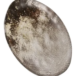 Assiette Savannah marron/gris Ø20><noscript><img width=