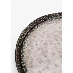 Assiette Soho gris Ø27cm><noscript><img width=