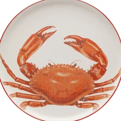 Assiettes Crabes rouges Ø27cm assorties>KARE Design Best
