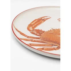 Assiettes Crabes rouges Ø27cm assorties><noscript><img width=