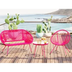Banquette Acapulco Mono fuchsia>KARE Design New