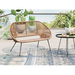 Banquette Acapulco nature>KARE Design Clearance