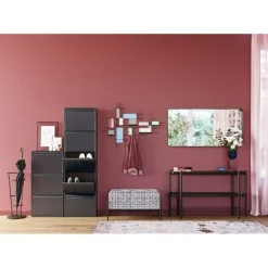 Banquette Buttons Storage noir-blanc PM>KARE Design Outlet
