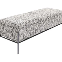 Banquette Buttons Storage noir-blanc GM><noscript><img width=