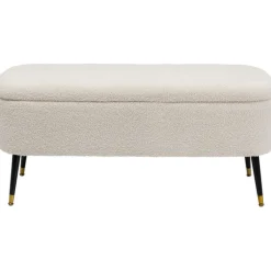 Banquette coffre Rico blanc>KARE Design Clearance