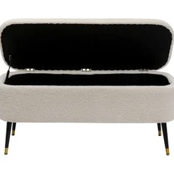 Banquette coffre Rico blanc><noscript><img width=