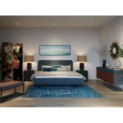 Banquette Crossover gris noir 90x40cm><noscript><img width=