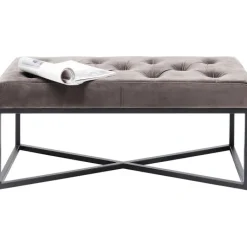 Banquette Crossover gris noir 90x40cm><noscript><img width=