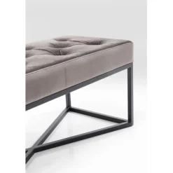 Banquette Crossover gris noir 90x40cm><noscript><img width=