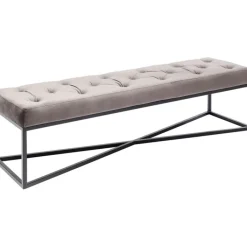Banquette Crossover gris noir 150x40cm>KARE Design Clearance