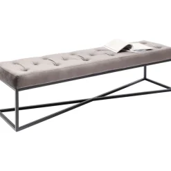 Banquette Crossover gris noir 150x40cm><noscript><img width=