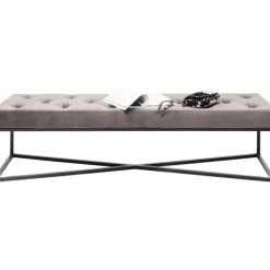 Banquette Crossover gris noir 150x40cm><noscript><img width=