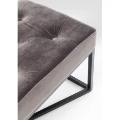 Banquette Crossover gris noir 150x40cm><noscript><img width=