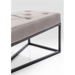 Banquette Crossover gris noir 150x40cm><noscript><img width=