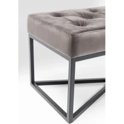 Banquette Crossover gris noir 150x40cm><noscript><img width=