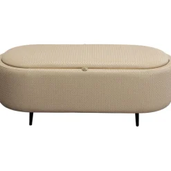 Banquette Venezia Storage crème 100cm>KARE Design Outlet